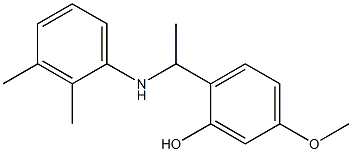  2-{1-[(2,3-dimethylphenyl)amino]ethyl}-5-methoxyphenol