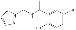 2-{1-[(2-furylmethyl)amino]ethyl}benzene-1,4-diol