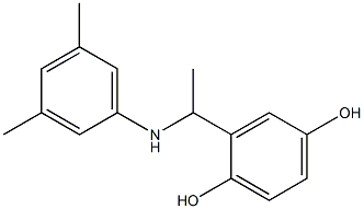 2-{1-[(3,5-dimethylphenyl)amino]ethyl}benzene-1,4-diol