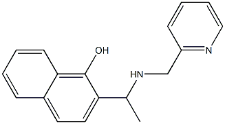 2-{1-[(pyridin-2-ylmethyl)amino]ethyl}naphthalen-1-ol