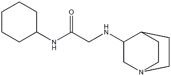  2-{1-azabicyclo[2.2.2]octan-3-ylamino}-N-cyclohexylacetamide