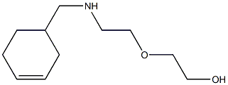 2-{2-[(cyclohex-3-en-1-ylmethyl)amino]ethoxy}ethan-1-ol Structure