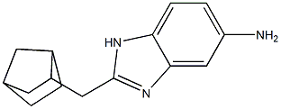 2-{bicyclo[2.2.1]heptan-2-ylmethyl}-1H-1,3-benzodiazol-5-amine Structure