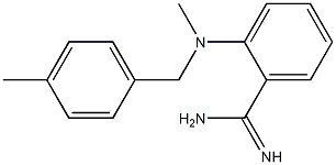 2-{methyl[(4-methylphenyl)methyl]amino}benzene-1-carboximidamide