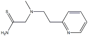 2-{methyl[2-(pyridin-2-yl)ethyl]amino}ethanethioamide