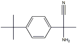 2-amino-2-(4-tert-butylphenyl)propanenitrile