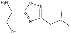 2-amino-2-[3-(2-methylpropyl)-1,2,4-oxadiazol-5-yl]ethan-1-ol