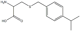 2-amino-3-({[4-(propan-2-yl)phenyl]methyl}sulfanyl)propanoic acid