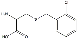 2-amino-3-[(2-chlorobenzyl)thio]propanoic acid,,结构式