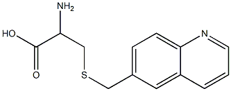 2-amino-3-[(quinolin-6-ylmethyl)sulfanyl]propanoic acid