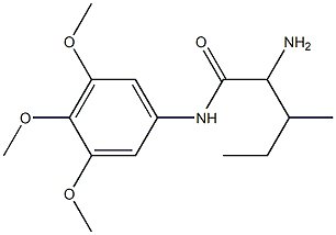 2-amino-3-methyl-N-(3,4,5-trimethoxyphenyl)pentanamide