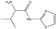 2-amino-3-methyl-N-1,3-thiazol-2-ylbutanamide|