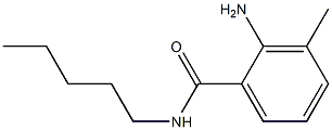 2-amino-3-methyl-N-pentylbenzamide Structure