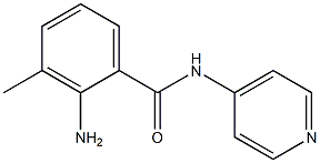  2-amino-3-methyl-N-pyridin-4-ylbenzamide