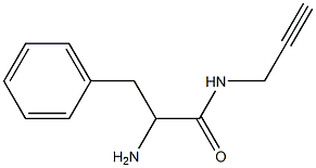 2-amino-3-phenyl-N-prop-2-ynylpropanamide