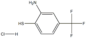  2-amino-4-(trifluoromethyl)benzene-1-thiol hydrochloride