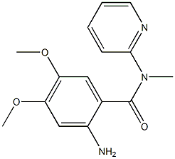 2-amino-4,5-dimethoxy-N-methyl-N-(pyridin-2-yl)benzamide|