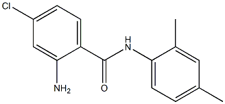 2-amino-4-chloro-N-(2,4-dimethylphenyl)benzamide Structure