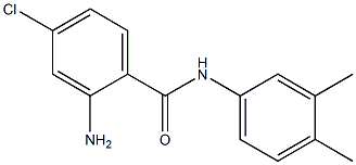 2-amino-4-chloro-N-(3,4-dimethylphenyl)benzamide