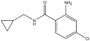 2-amino-4-chloro-N-(cyclopropylmethyl)benzamide Structure