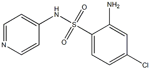 2-amino-4-chloro-N-(pyridin-4-yl)benzene-1-sulfonamide Structure