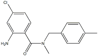 2-amino-4-chloro-N-methyl-N-[(4-methylphenyl)methyl]benzamide|