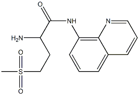  2-amino-4-methanesulfonyl-N-(quinolin-8-yl)butanamide