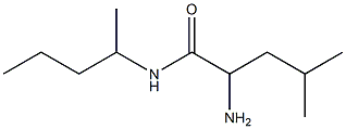 2-amino-4-methyl-N-(1-methylbutyl)pentanamide Structure