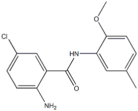 2-amino-5-chloro-N-(2-methoxy-5-methylphenyl)benzamide