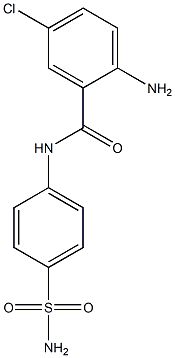 2-amino-5-chloro-N-(4-sulfamoylphenyl)benzamide