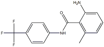 2-amino-6-methyl-N-[4-(trifluoromethyl)phenyl]benzamide