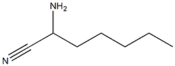 2-aminoheptanenitrile Struktur