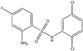 2-amino-N-(2,5-dichlorophenyl)-4-fluorobenzene-1-sulfonamide