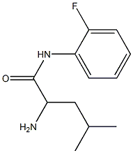 2-amino-N-(2-fluorophenyl)-4-methylpentanamide