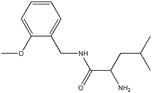 2-amino-N-(2-methoxybenzyl)-4-methylpentanamide|