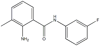 2-amino-N-(3-fluorophenyl)-3-methylbenzamide