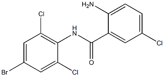  2-amino-N-(4-bromo-2,6-dichlorophenyl)-5-chlorobenzamide