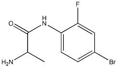2-amino-N-(4-bromo-2-fluorophenyl)propanamide