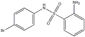 2-amino-N-(4-bromophenyl)benzenesulfonamide Structure