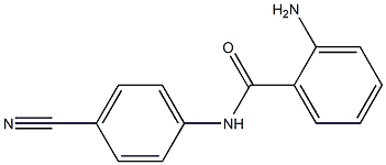 2-amino-N-(4-cyanophenyl)benzamide Structure