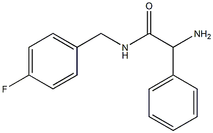 2-amino-N-(4-fluorobenzyl)-2-phenylacetamide