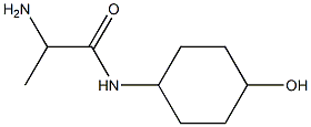 2-amino-N-(4-hydroxycyclohexyl)propanamide