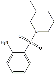 2-amino-N,N-dipropylbenzenesulfonamide 化学構造式