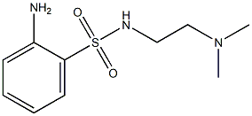 2-amino-N-[2-(dimethylamino)ethyl]benzenesulfonamide