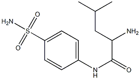 2-amino-N-[4-(aminosulfonyl)phenyl]-4-methylpentanamide
