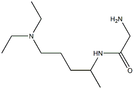 2-amino-N-[4-(diethylamino)-1-methylbutyl]acetamide