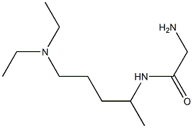 2-amino-N-[4-(diethylamino)-1-methylbutyl]acetamide|