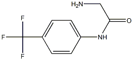 2-amino-N-[4-(trifluoromethyl)phenyl]acetamide Structure