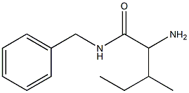 2-amino-N-benzyl-3-methylpentanamide Structure