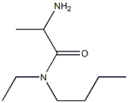 2-amino-N-butyl-N-ethylpropanamide Structure